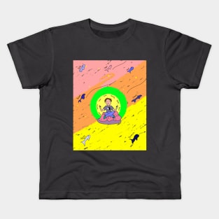 The Meditator Kids T-Shirt